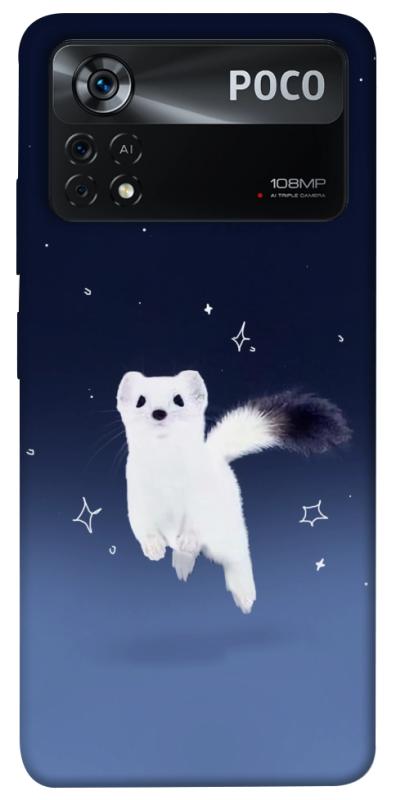 Чохол itsPrint Тхір у снігу для Xiaomi Poco X4 Pro 5G, тварини, купити оптом з доставкою
