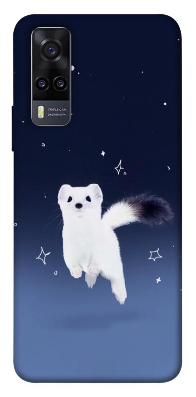 Чехол itsPrint Хорёк в снегу для Vivo Y31, животные, купить оптом с доставкой