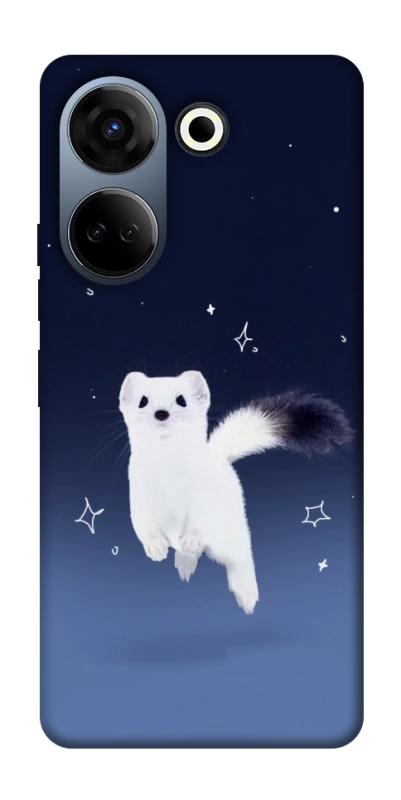 Чехол itsPrint Хорёк в снегу для TECNO Camon 20 Pro (CK7n), животные, купить оптом с доставкой