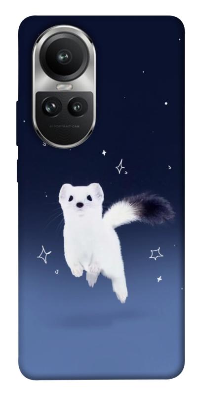 Чехол itsPrint Хорёк в снегу для Oppo Reno 10, животные, купить оптом с доставкой