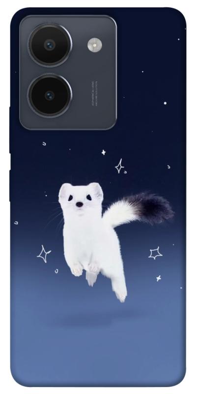 Чехол itsPrint Хорёк в снегу для Vivo Y36, животные, купить оптом с доставкой