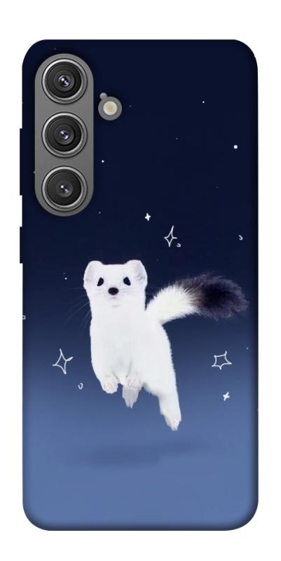 Чехол itsPrint Хорёк в снегу для Samsung Galaxy S24, животные, купить оптом с доставкой