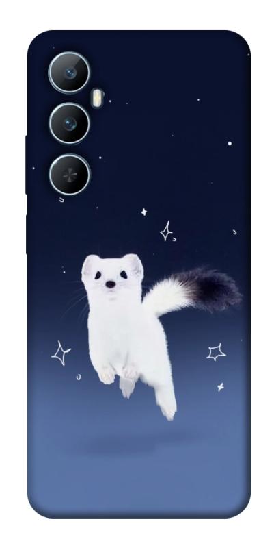 Чехол itsPrint Хорёк в снегу для Realme C65 4G, животные, купить оптом с доставкой