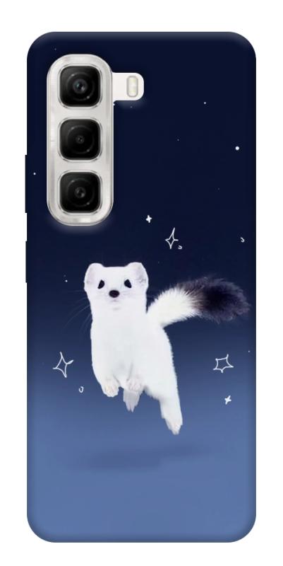 Чехол itsPrint Хорёк в снегу для Infinix Hot 50 4G, животные, купить оптом с доставкой