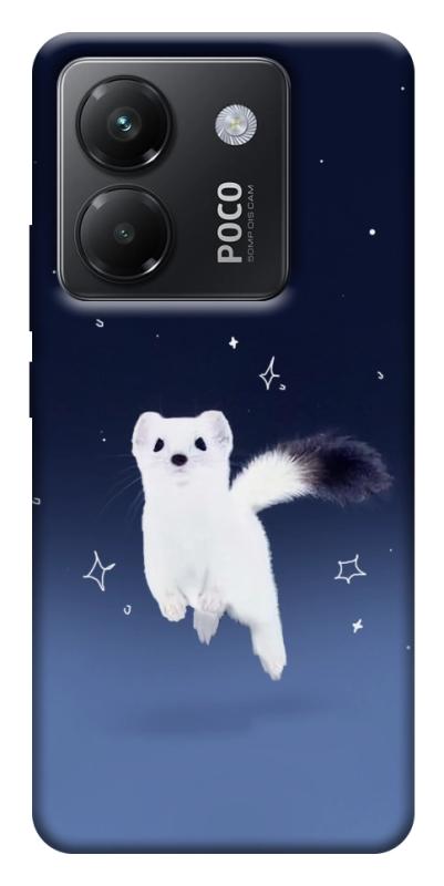 Чехол itsPrint Хорёк в снегу для Xiaomi Poco M7 Pro 5G, животные, купить оптом с доставкой
