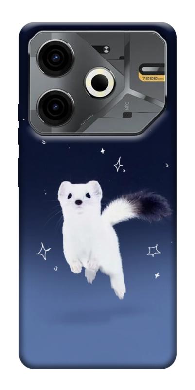 Чехол itsPrint Хорёк в снегу для TECNO Pova 6 Neo (LI6), животные, купить оптом с доставкой