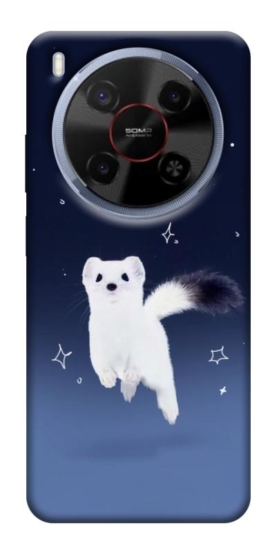 Чехол itsPrint Хорёк в снегу для ZTE Nubia V70 Max, животные, купить оптом с доставкой