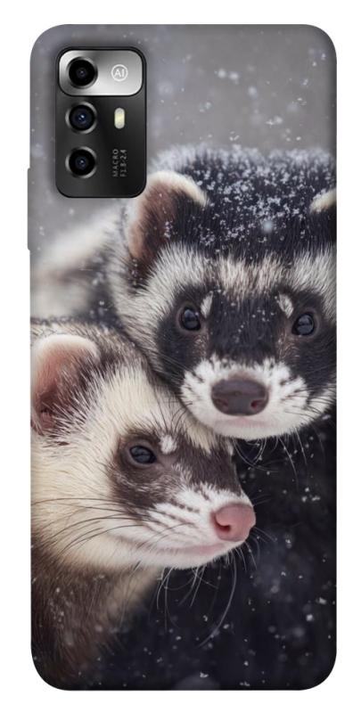 Чехол itsPrint Хорьки для ZTE Blade V40 Vita, животные, купить оптом с доставкой