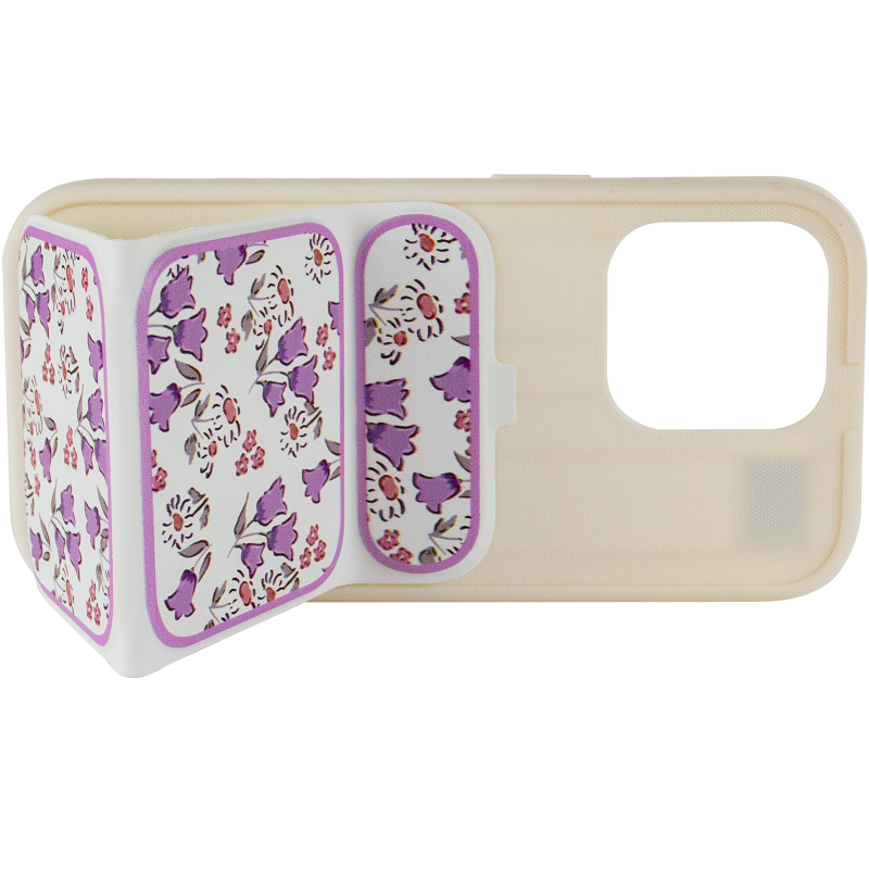 Чохол TPU Panel Stand для Apple iPhone 15 Pro (6.1"), Floral Breeze 4, TPU, купити оптом з доставкою