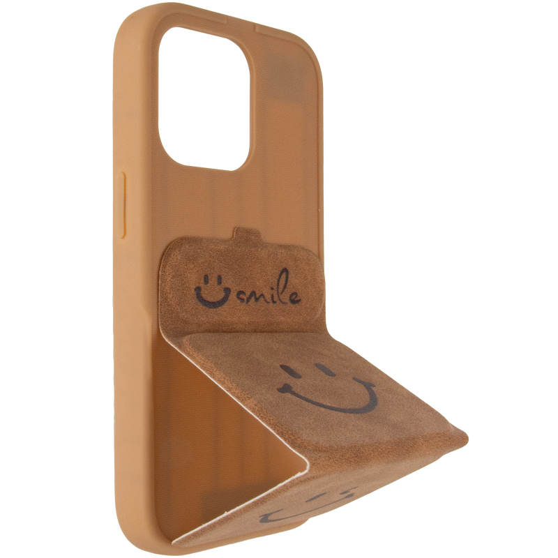 Чохол TPU Panel Stand для Apple iPhone 15 Pro (6.1"), Soft Smile 3, TPU, купити оптом з доставкою