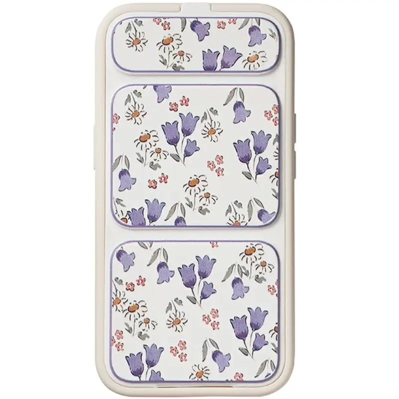Чехол TPU Panel Stand для Apple iPhone 15 Pro Max (6.7"), Floral Breeze, TPU, купить оптом с доставкой
