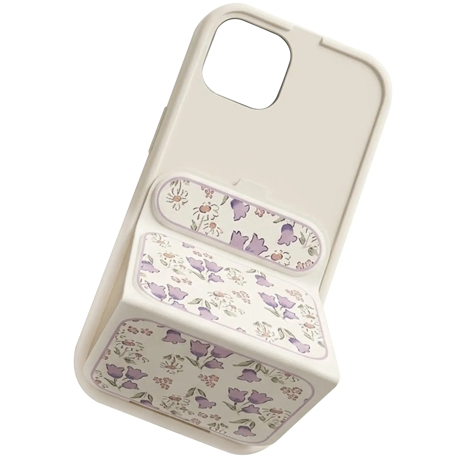 Чехол TPU Panel Stand для Apple iPhone 15 Pro Max (6.7"), Floral Breeze 2, TPU, купить оптом с доставкой