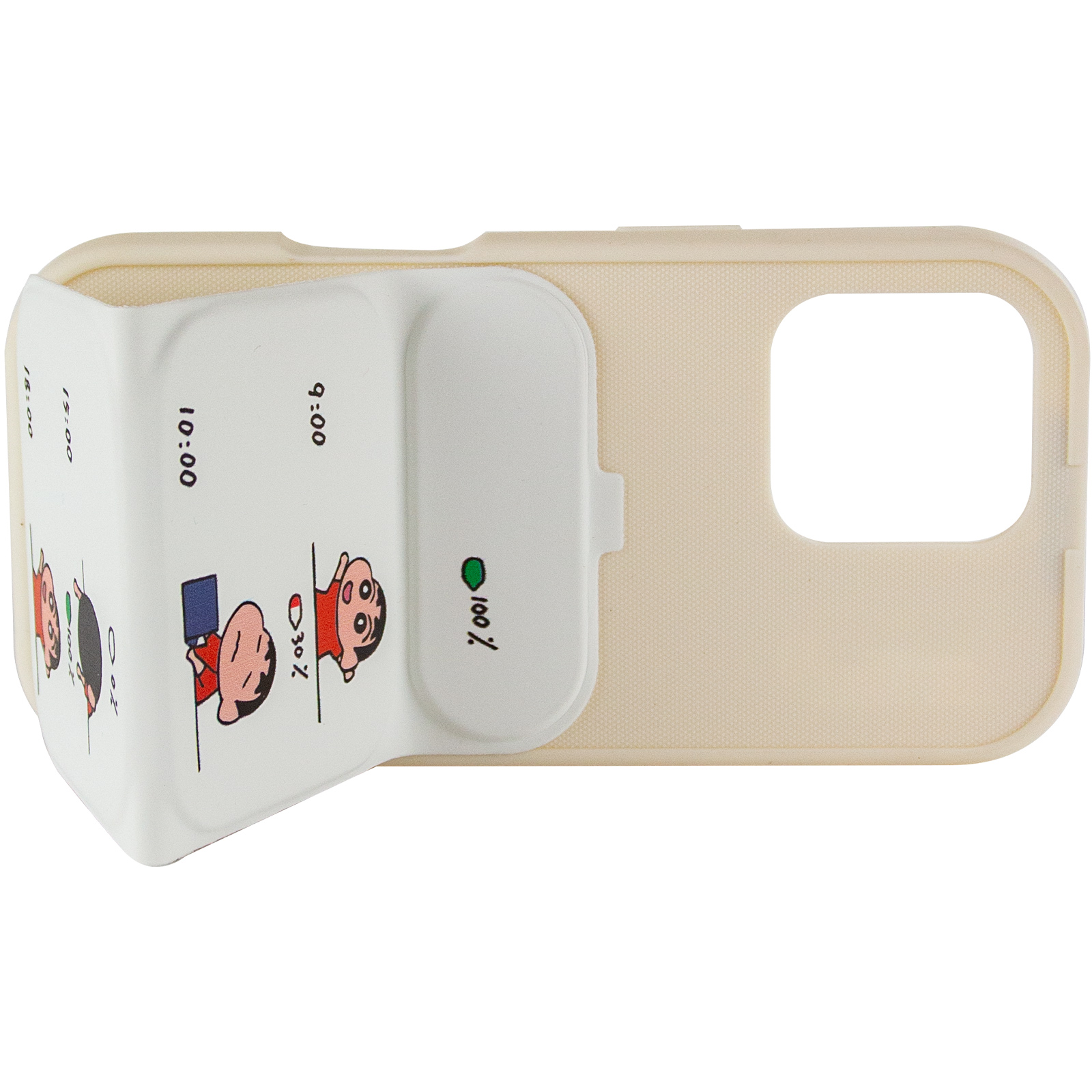 Чохол TPU Panel Stand для Apple iPhone 16 Pro (6.3"), Battery Mood 4, TPU, купити оптом з доставкою