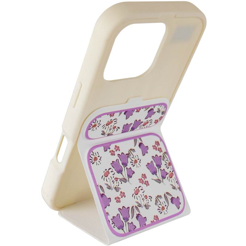 Чохол TPU Panel Stand для Apple iPhone 16 Pro (6.3"), Floral Breeze 3, TPU, купити оптом з доставкою