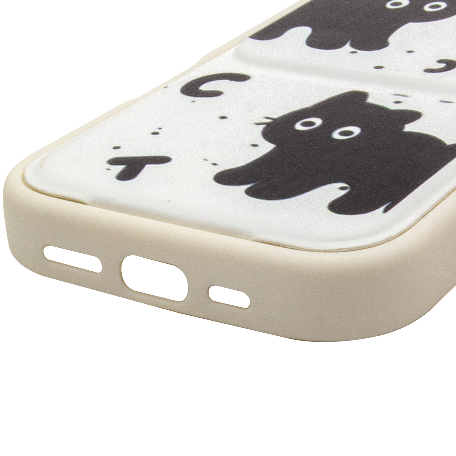 Чохол TPU Panel Stand для Apple iPhone 16 Pro Max (6.9"), Black Cat 6, TPU, купити оптом з доставкою