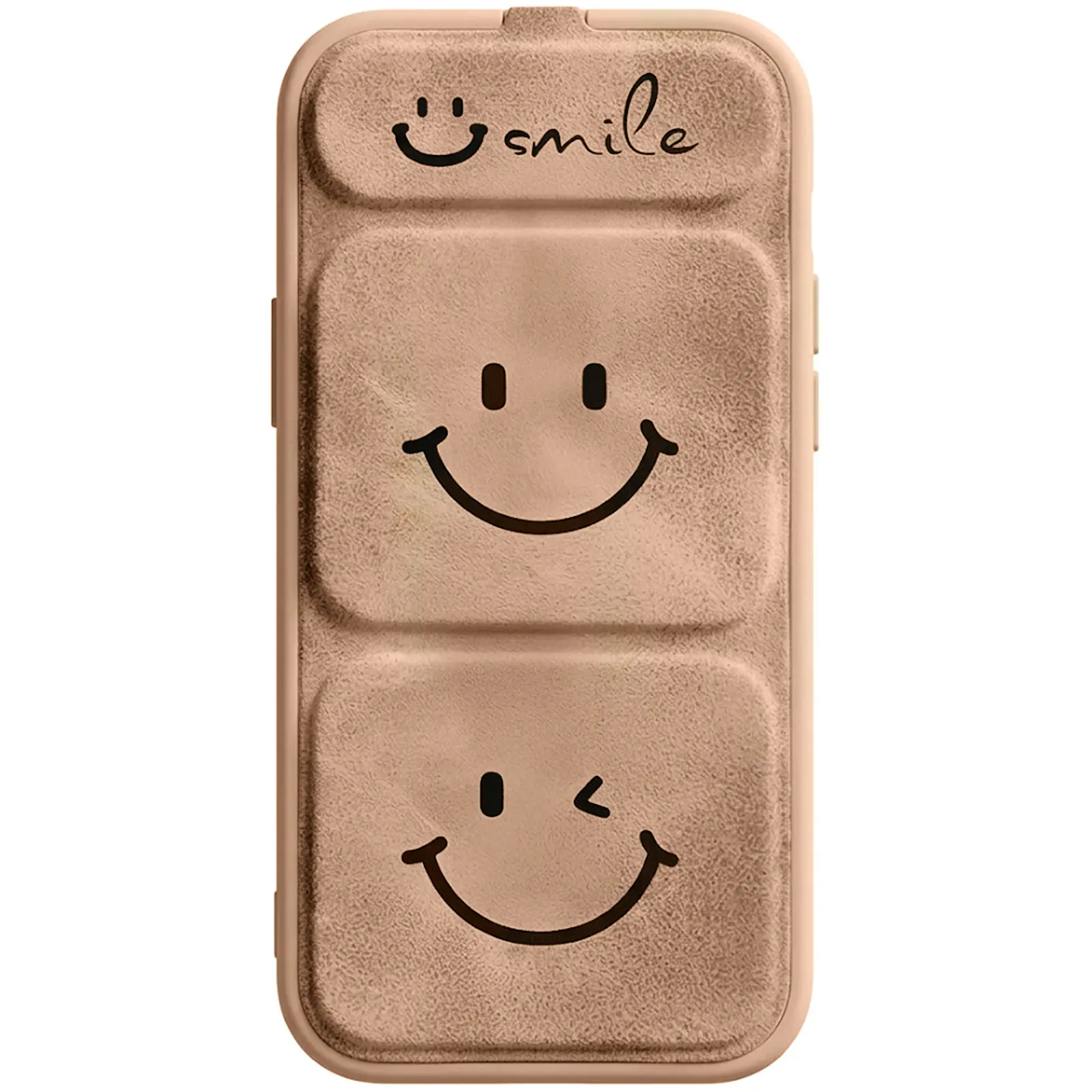 Чехол TPU Panel Stand для Apple iPhone 16 Pro Max (6.9"), Soft Smile, TPU, купить оптом с доставкой