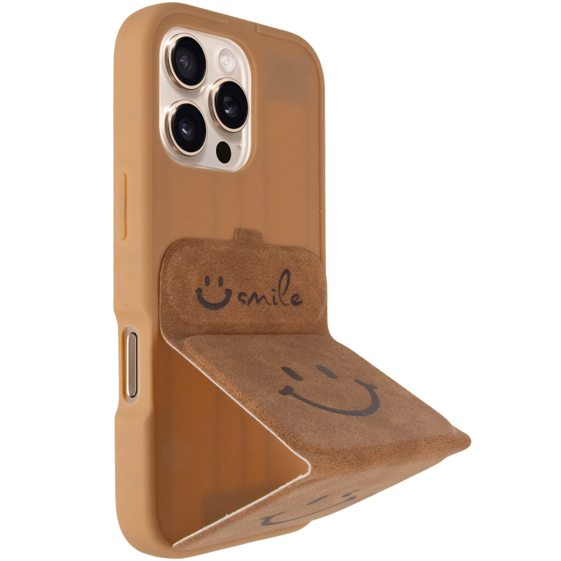 Чохол TPU Panel Stand для Apple iPhone 16 Pro Max (6.9"), Soft Smile 7, TPU, купити оптом з доставкою