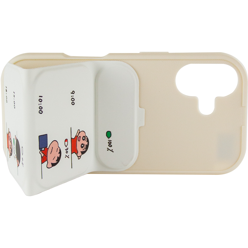 Чохол TPU Panel Stand для Apple iPhone 17 (6.3"), Battery Mood 4, TPU, купити оптом з доставкою