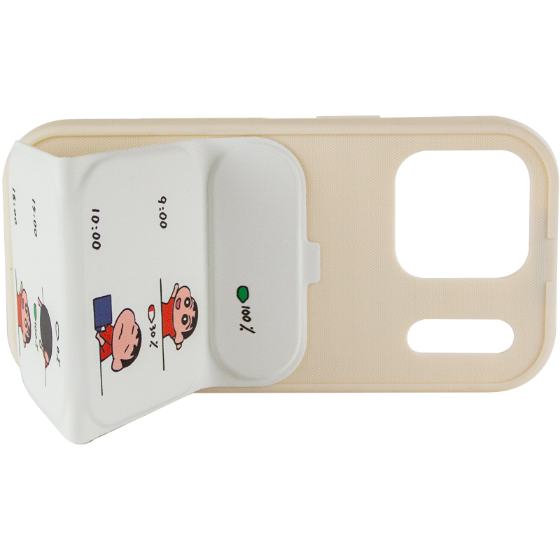 Чохол TPU Panel Stand для Apple iPhone 17 Pro (6.3"), Battery Mood 4, TPU, купити оптом з доставкою