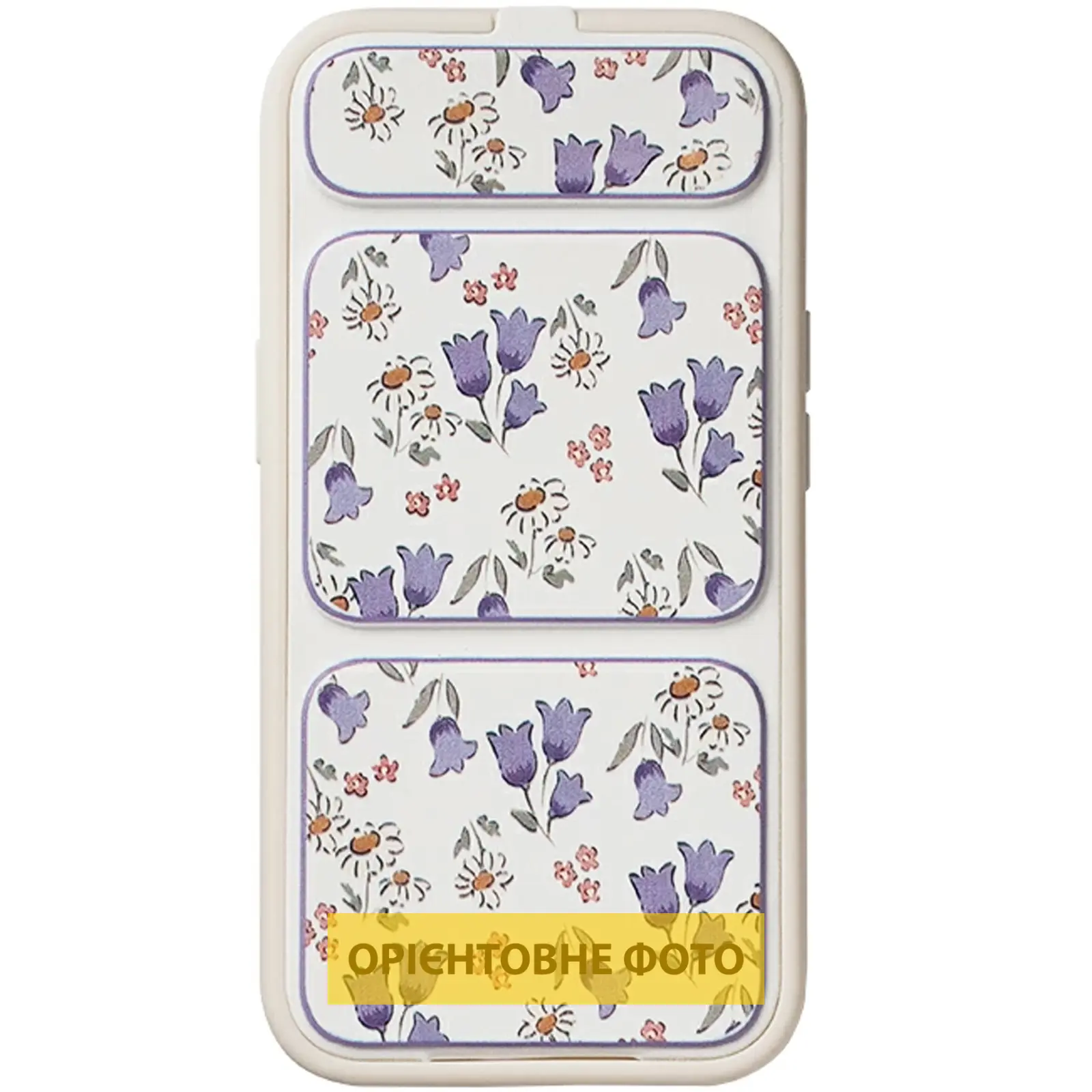 Чехол TPU Panel Stand для Apple iPhone 17 Pro (6.3"), Floral Breeze, TPU, купить оптом с доставкой