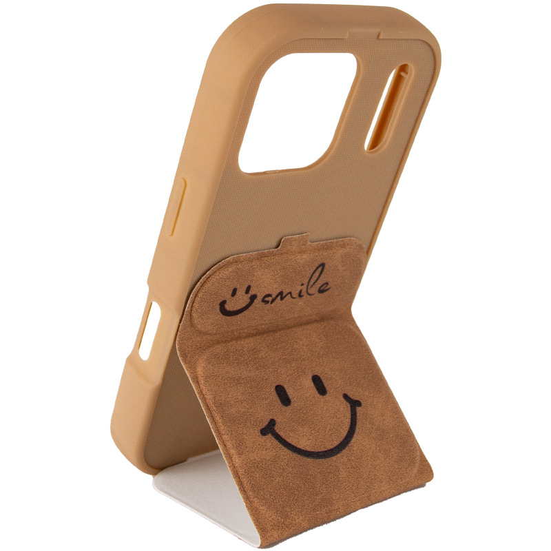 Чохол TPU Panel Stand для Apple iPhone 17 Pro (6.3"), Soft Smile 3, TPU, купити оптом з доставкою