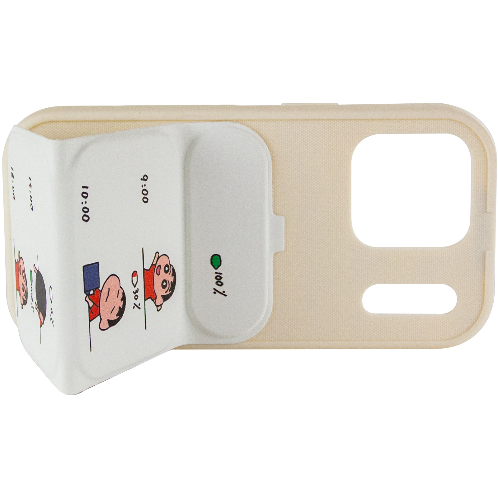 Чохол TPU Panel Stand для Apple iPhone 17 Pro Max (6.9"), Battery Mood 4, TPU, купити оптом з доставкою