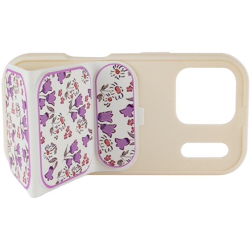 Чохол TPU Panel Stand для Apple iPhone 17 Pro Max (6.9"), Floral Breeze 4, TPU, купити оптом з доставкою