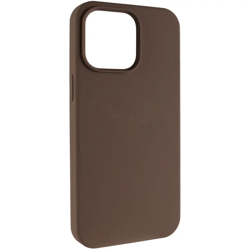 Чехол Silk (AA) NO LOGO with Magnetic Fit для Apple iPhone 11 (6.1"), Коричневый / Brown, Силикон, купить оптом с доставкой