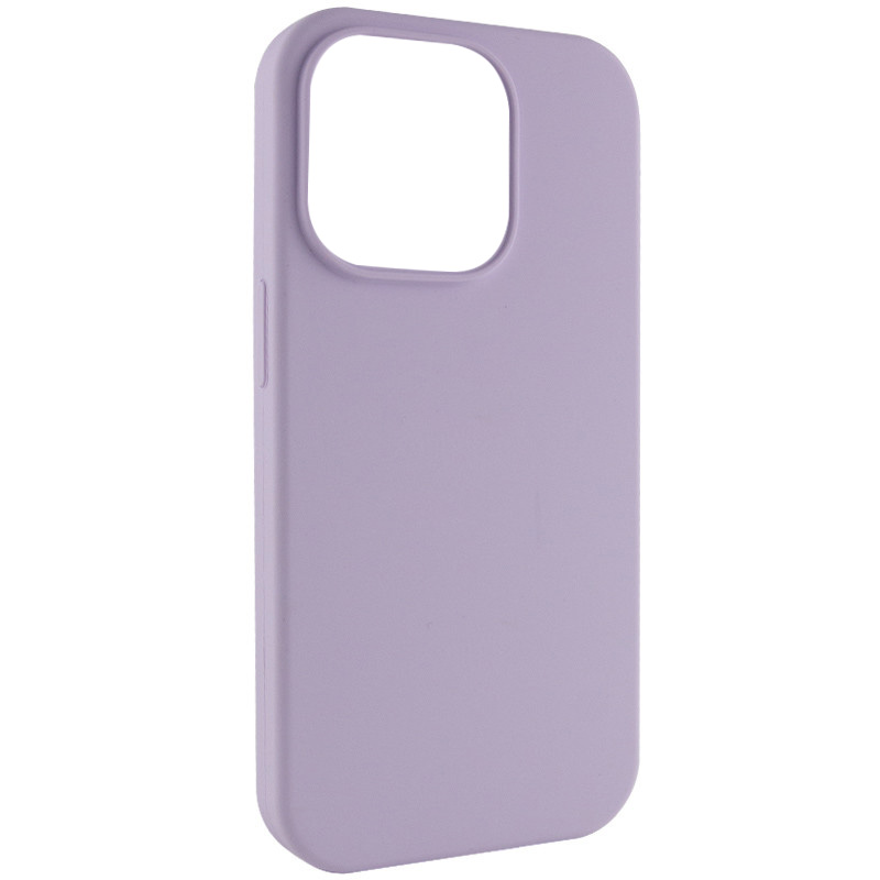 Чехол Silk (AA) NO LOGO with Magnetic Fit для Apple iPhone 16 (6.1"), Сиреневый / Lilac, Силикон, купить оптом с доставкой