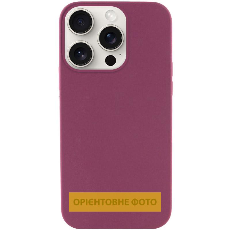 Чехол Silicone Case (AA) NO LOGO with MagSafe для Apple iPhone 17 Pro (6.3) на картинке №1