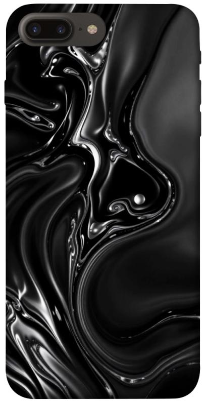Чехол itsPrint Black Liquid для Apple iPhone 7 plus / 8 plus (5.5"), паттерн, купить оптом с доставкой