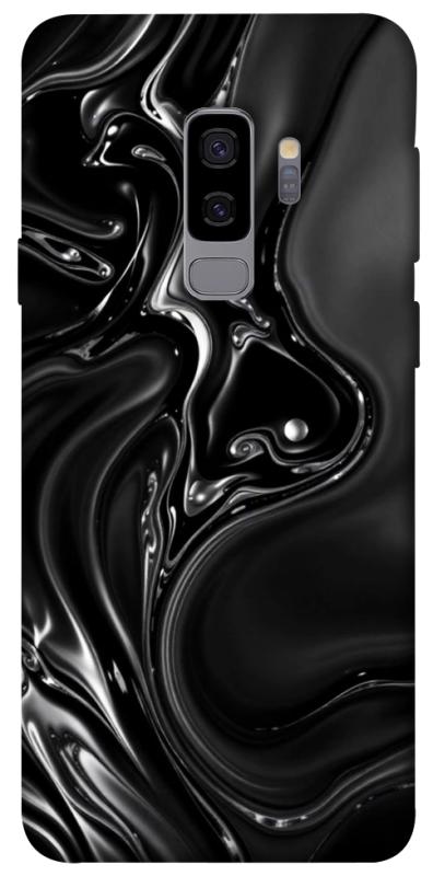 Чехол itsPrint Black Liquid для Samsung Galaxy S9+, паттерн, купить оптом с доставкой