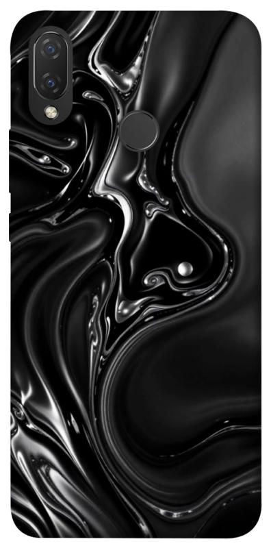 Чехол itsPrint Black Liquid для Huawei P Smart+ (nova 3i), паттерн, купить оптом с доставкой
