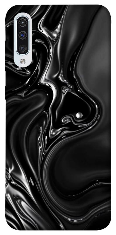 Чехол itsPrint Black Liquid для Samsung Galaxy A50 (A505F) / A50s / A30s, паттерн, купить оптом с доставкой