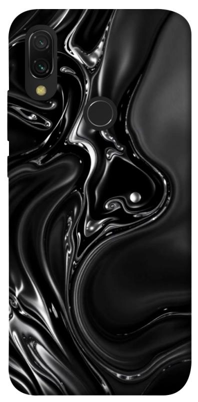 Чехол itsPrint Black Liquid для Xiaomi Redmi 7, паттерн, купить оптом с доставкой
