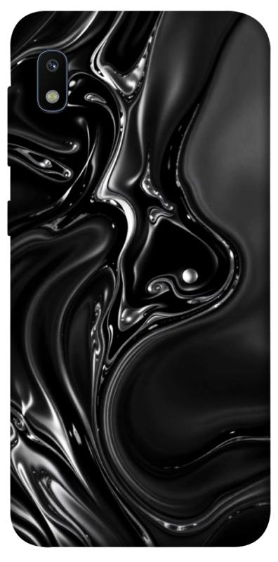 Чехол itsPrint Black Liquid для Samsung Galaxy A10 (A105F), паттерн, купить оптом с доставкой