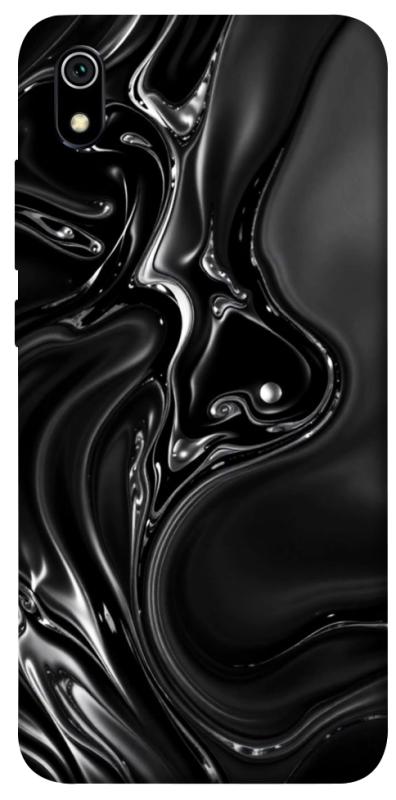 Чехол itsPrint Black Liquid для Xiaomi Redmi 7A, паттерн, купить оптом с доставкой