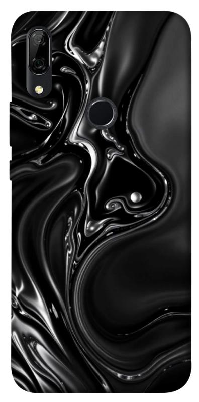 Чехол itsPrint Black Liquid для Huawei P Smart Z, паттерн, купить оптом с доставкой