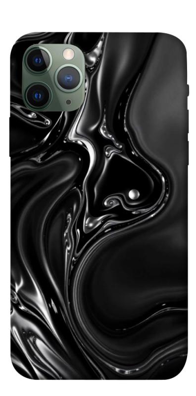 Чехол itsPrint Black Liquid для Apple iPhone 11 Pro (5.8"), паттерн, купить оптом с доставкой