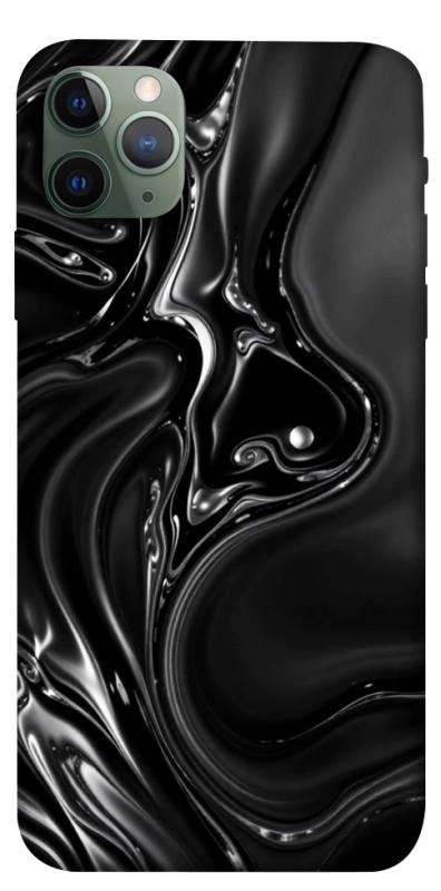 Чехол itsPrint Black Liquid для Apple iPhone 11 Pro Max (6.5"), паттерн, купить оптом с доставкой