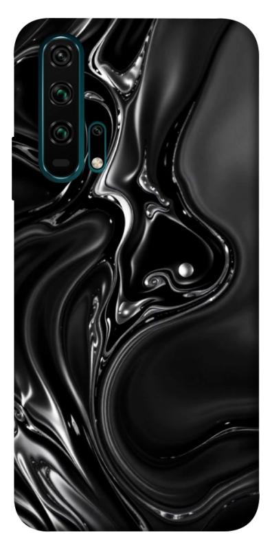 Чехол itsPrint Black Liquid для Huawei Honor 20 Pro, паттерн, купить оптом с доставкой