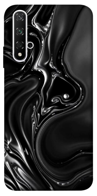 Чохол itsPrint Black Liquid для Huawei Honor 20 / Nova 5T, паттерн, купити оптом з доставкою