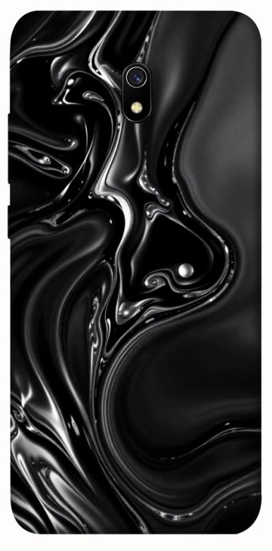 Чехол itsPrint Black Liquid для Xiaomi Redmi 8a, паттерн, купить оптом с доставкой