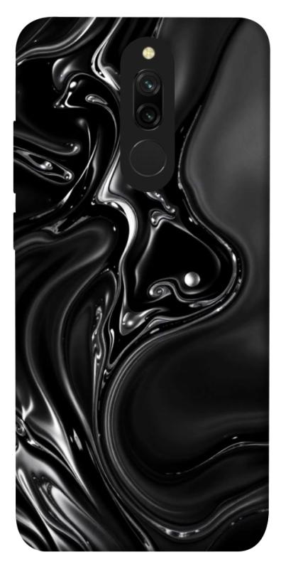 Чехол itsPrint Black Liquid для Xiaomi Redmi 8, паттерн, купить оптом с доставкой