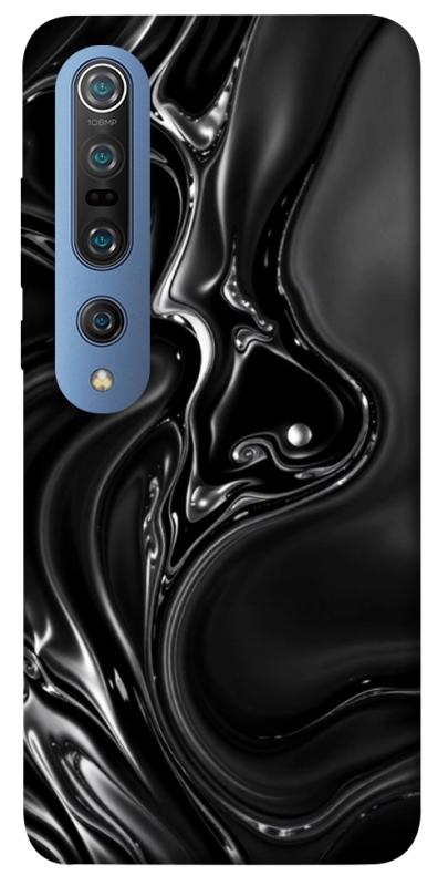 Чехол itsPrint Black Liquid для Xiaomi Mi 10 / Mi 10 Pro, паттерн, купить оптом с доставкой