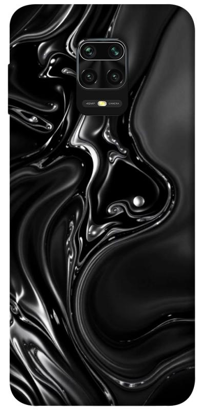 Чехол itsPrint Black Liquid для Xiaomi Redmi Note 9s / Note 9 Pro / Note 9 Pro Max, паттерн, купить оптом с доставкой