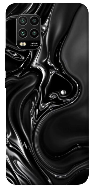 Чехол itsPrint Black Liquid для Xiaomi Mi 10 Lite, паттерн, купить оптом с доставкой