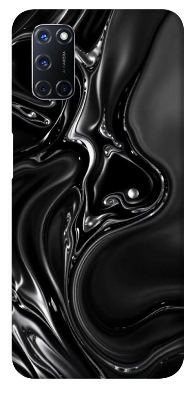 Чехол itsPrint Black Liquid для Oppo A52 / A72 / A92, паттерн, купить оптом с доставкой