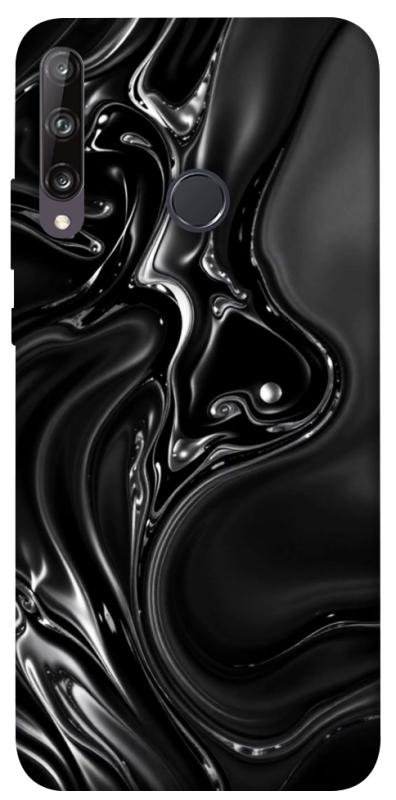 Чохол itsPrint Black Liquid для Huawei P40 Lite E / Y7p (2020), паттерн, купити оптом з доставкою