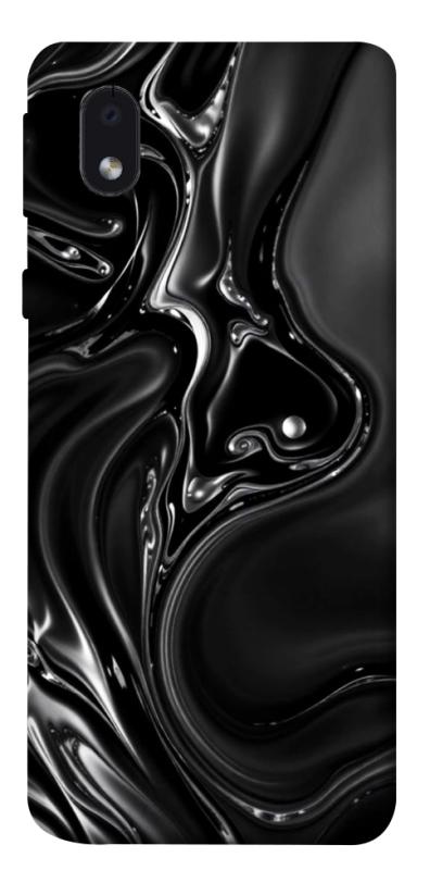 Чехол itsPrint Black Liquid для Samsung Galaxy M01 Core / A01 Core, паттерн, купить оптом с доставкой